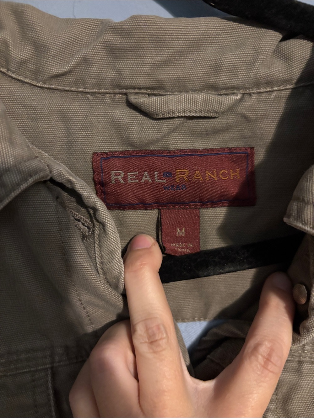 Women’s Tan Utility Jacket - Real Ranch - Picture 2 of 5